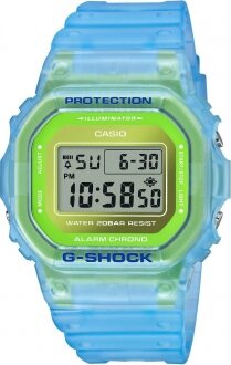 Casio G-Shock DW-5600LS-2DR Silikon / Mavi / Yeşil Kol Saati kullananlar yorumlar